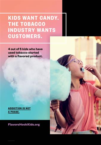 Kids want candy. The tobacco industry wants customers.