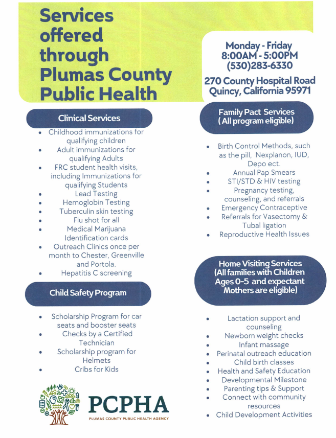 Clinic services English