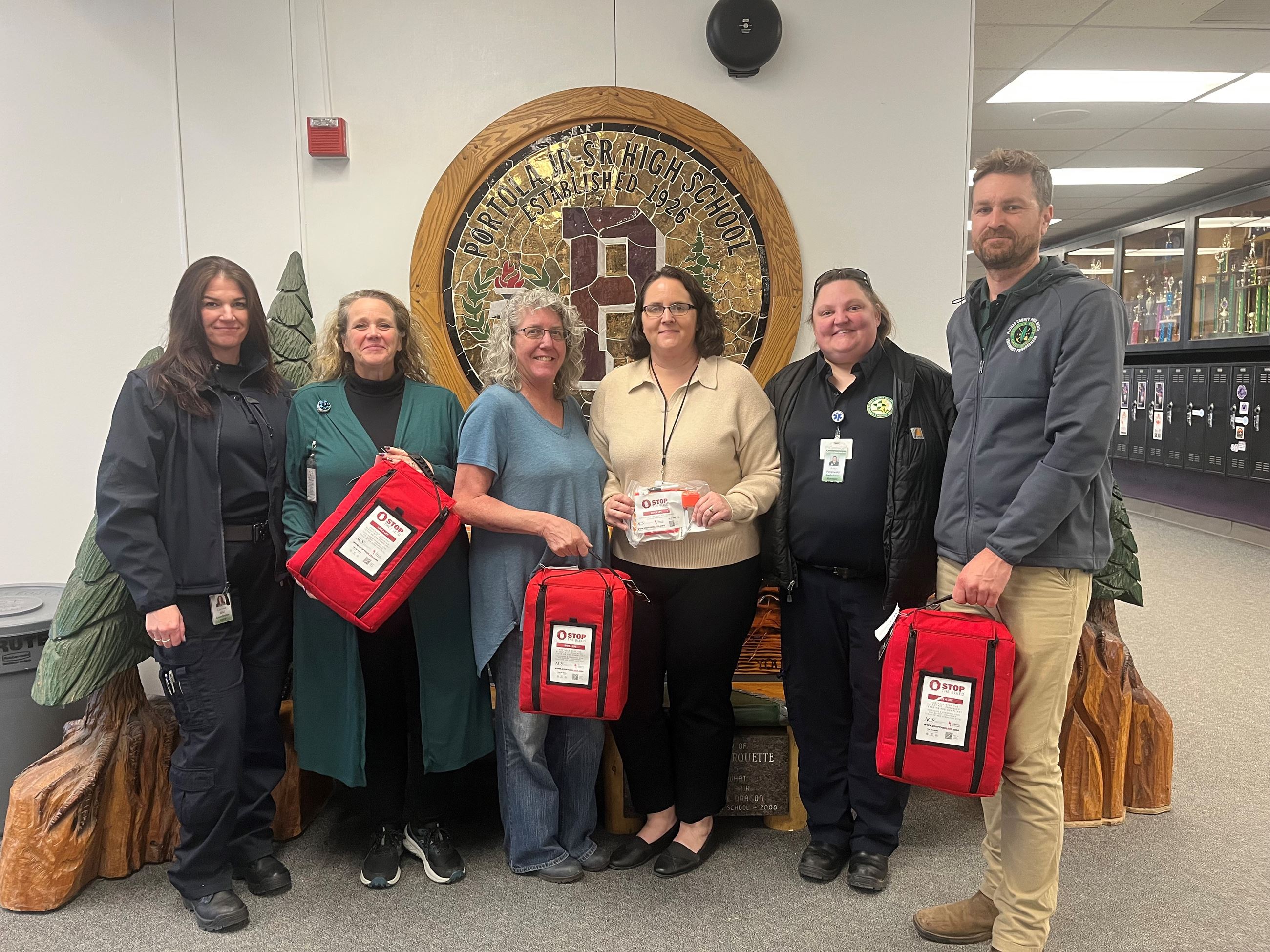 2025 Install Trauma Kits Portola HS