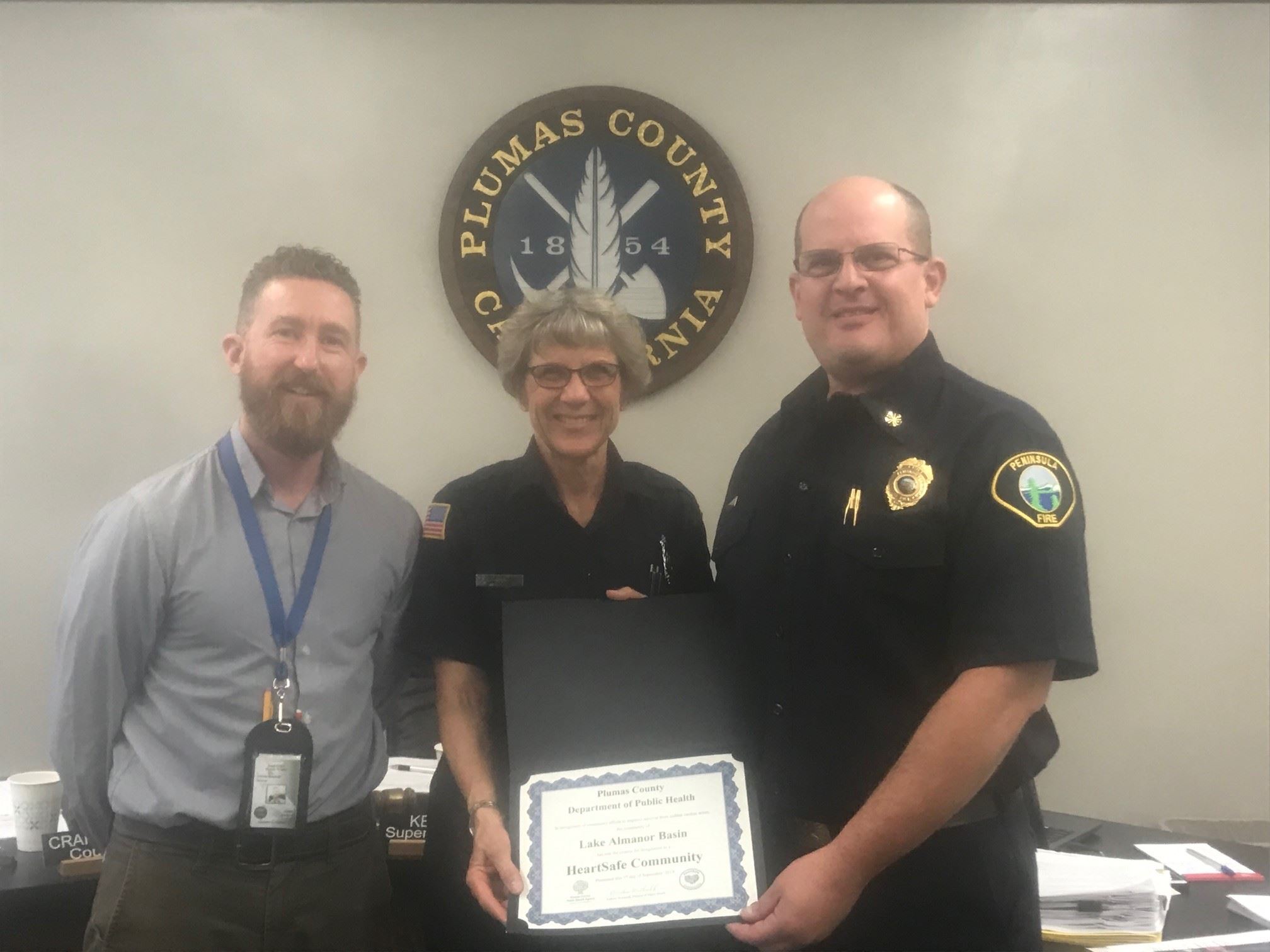 Heartsafe presentation to Board of Supervisors